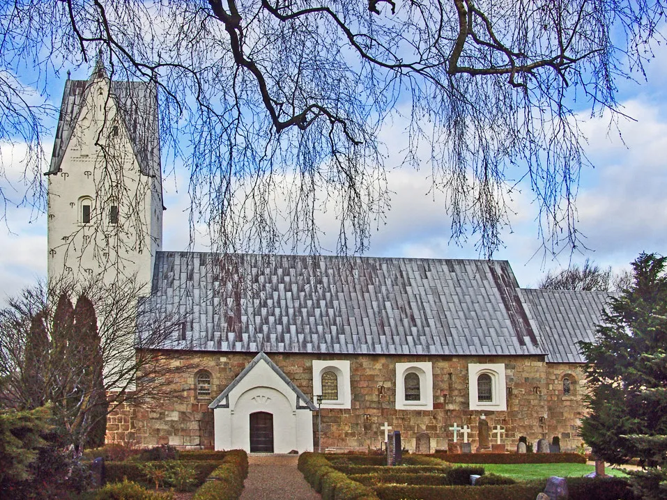 Borris church in West Jutland, Denmark