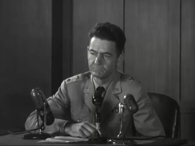 Maj. Gen. John Samford speaking