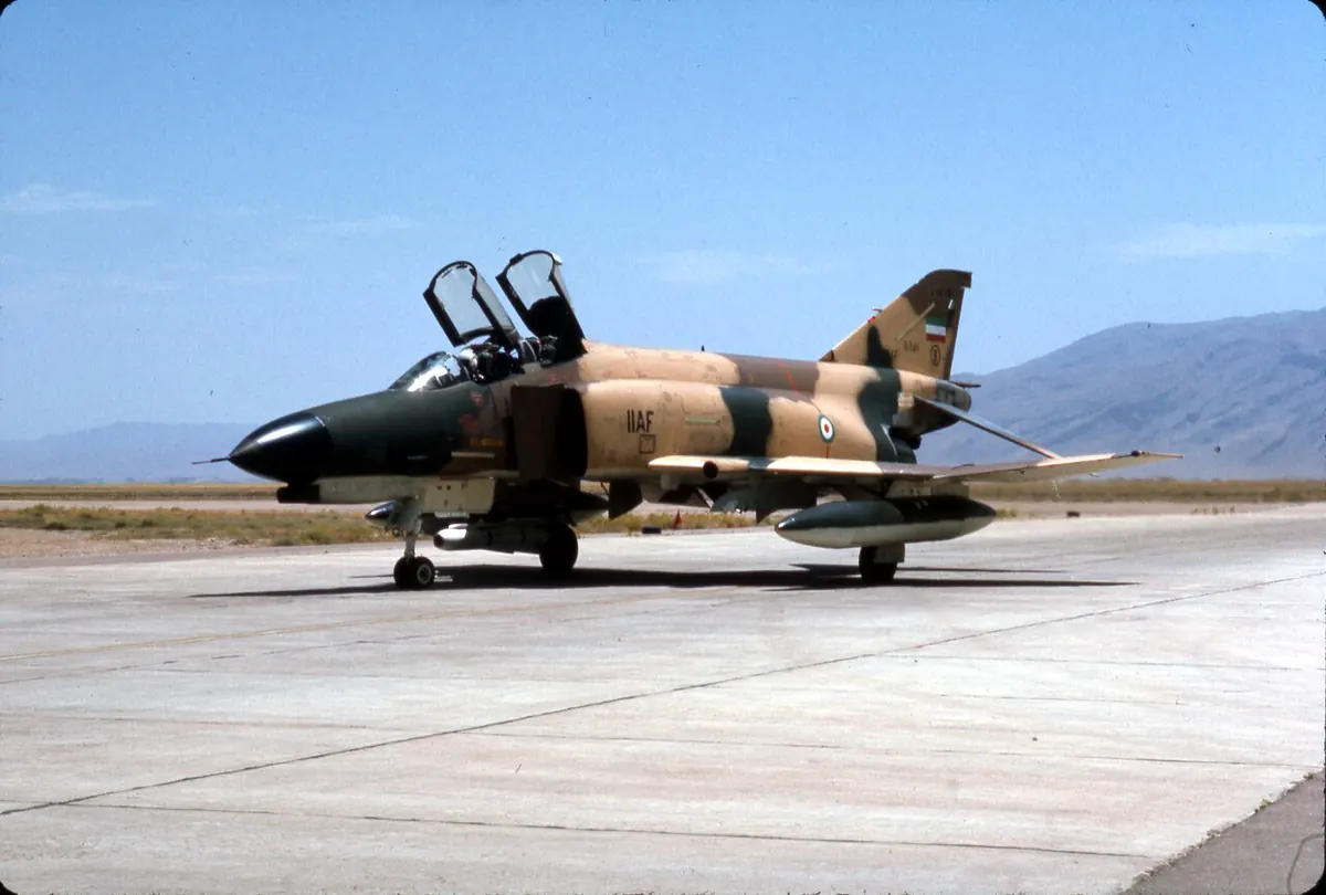 Iranian Air Force F-4 Phantom jet